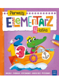 Pierwszy elementarz 4-latka Nauka zabawa wycinanki naklejki piosenki