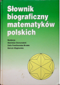 Słownik biograficzny matematyków polskich