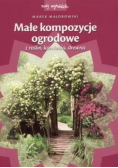 Małe kompozycje ogrodowe z roślin kamienia drewna