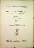 Klucze do oznaczania owadów Polski część XIX zeszyt 86
