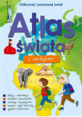 Atlas świata z naklejkami