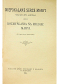 Niepokalane serce Maryi 1914 r.