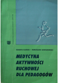Medycyna aktywności ruchowej dla pedagogów