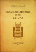 Rękodzielnictwo jako sztuka 1948r