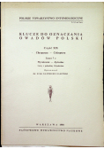 Klucze do oznaczania owadów Polski Część XIX Zeszyt 7e