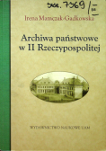 Archiwa państwowe w II Rzeczypospolitej