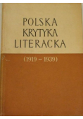 Polska krytyka literacka (1919-1939)