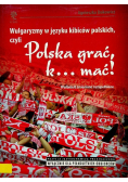Wulgaryzmy w języku kibiców polskich czyli Polska grać k mać