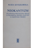 Neokantyzm Filozofia Społeczna wraz z teorią prawa natury o zmiennej treści