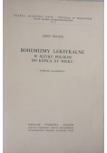 Bohemizmy leksykalne w języku polskim do końca XV wieku