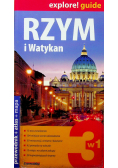 Rzym i Watykan przewodnik atlas mapa 3 w 1