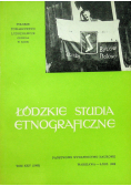 Łódzkie studia etnograficzne Tom XXV