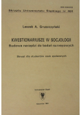 Kwestionariusze w socjologii budowa narzędzi do badań surveyowych