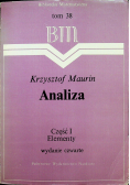 Analiza Część I Elementy