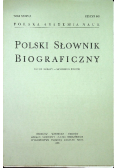 Polski słownik biograficzny Tom XXXIV / 3 zeszyt 142