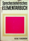Sprecherzieherisches Elementarbuch
