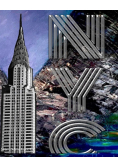Iconic Chrysler Building New York City  Sir Michael Huhn Artist  Drawing Writing journal