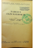 Tablice inżynierskie tom 1