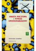 Ankieta pocztowa i wywiad kwestionariuszowy