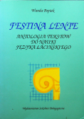 Festina lente antologia tekstów do nauki języka łacińskiego