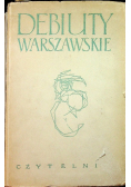 Debiuty Warszawskie