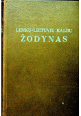 Lietuviu Lenku Kalbu Zodynas Słownik litewsko polski
