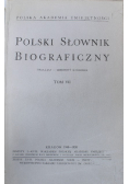 Polski słownik biograficzny VII