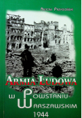 Armia Ludowa w Powstaniu Warszawskim 1944