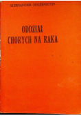 Oddział chorych na raka