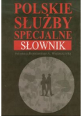 Polskie służby specjalne Słownik