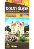 Mapa - Dolny Śląsk 250 atrakcji turystycznych