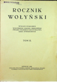 Rocznik Wołyński tom II 1931r.