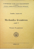 Mechanika kwantowa Część I