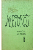 Niepokój wybór wierszy 1945 - 1961