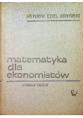 Matematyka dla ekonomistów