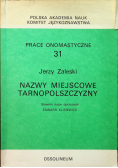 Nazwy miejscowe tarnopolszczyzny