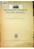 Bibliografia tworów Joachima Lelewela