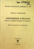Kwestionariusze w socjologii