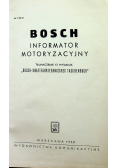 Bosch informator motoryzacyjny