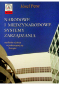Narodowe i międzynarodowe systemy zarządzania