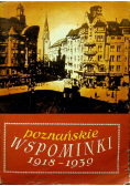 Poznańskie wspominki 1918 1939