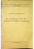 W kręgu myśli pozytywistycznej