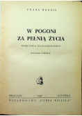 W pogoni za Pełnią Życia 1937 r.