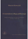 O neutralności długu publicznego