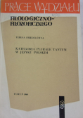 Prace wydziału filologiczno-filozoficznego