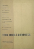 Studia biblijne i archeologiczne