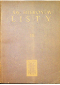 Św Hieronim Listy III