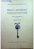 Prace i materiały muzeum archeologicznego i etnograficznego w Łodzi nr 7