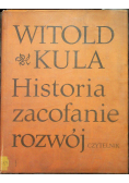Historia zacofanie rozwój