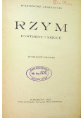 Rzym portrety i szkice 1924 r.